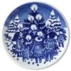1998 The Children's Christmas Plate 1st Day Issue Plate With Plaq., Royal Copenhagen