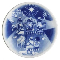 2006 The Children's Christmas Plate 1st Day Issue Plate With Plaq., Royal Copenhagen