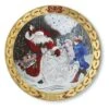 Royal Copenhagen, Hearts Of Christmas Series Plate 2006, Hearts Of Snow