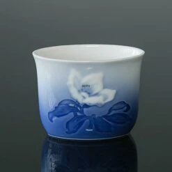 Vase/toothpick Holder Service Christmas Rose No. 183 Or 369, Bing & Grondahl