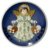 1933 Christmas Plate Aluminia Small