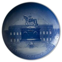 1895-1970 Bing & Grondahl 5-years Christmas Jubilee Plate