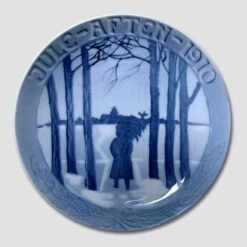 1910 Bucha & Nissen Christmas Plate