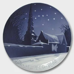 St. Petri Church Of Copenhagen 1908, Bing & Grondahl Christmas Plate
