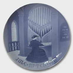 The Old Organist 1910, Bing & Grondahl Christmas Plate