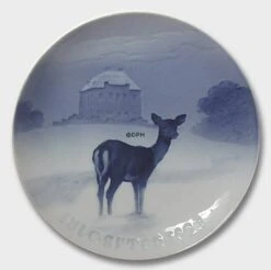 The Royal Hunting Castle 1923, Bing & Grondahl Christmas Plate