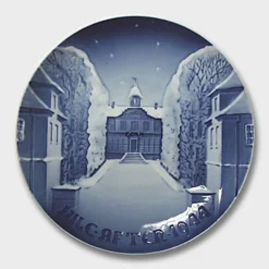 The Sorgenfri Castle 1944, Bing & Grondahl Christmas Plate