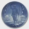 Danish Minuteman1949, Bing & Grondahl Christmas Plate -Outlet Rosenthal Store BX1949