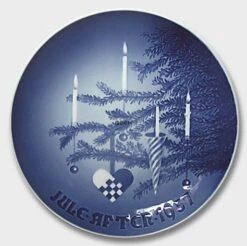 Christmas Candles 1957, Bing & Grondahl Christmas Plate