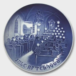 Christmas In Church 1968, Bing & Grondahl Christmas Plate