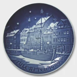 Christmas Anchorage 1989, Bing & Grondahl Christmas Plate