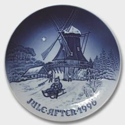 Winter At The Old Mill 1996, Bing & Grondahl Christmas Plate