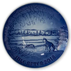 Winter Landscape 2018, Bing & Grondahl Christmas Plate