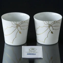 Christmas Holly, Candleholders, 2 Pcs., Royal Copenhagen -Outlet Rosenthal Store DG3084 b