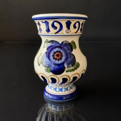 Aluminia Christmas Vase 1919 Nr. 1164-1045