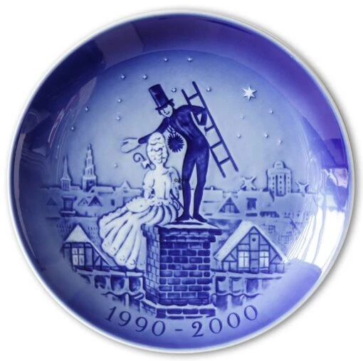 1990-2000 Desiree Svend Jensen Hans Christian Andersen Christmas Jubilee Plate