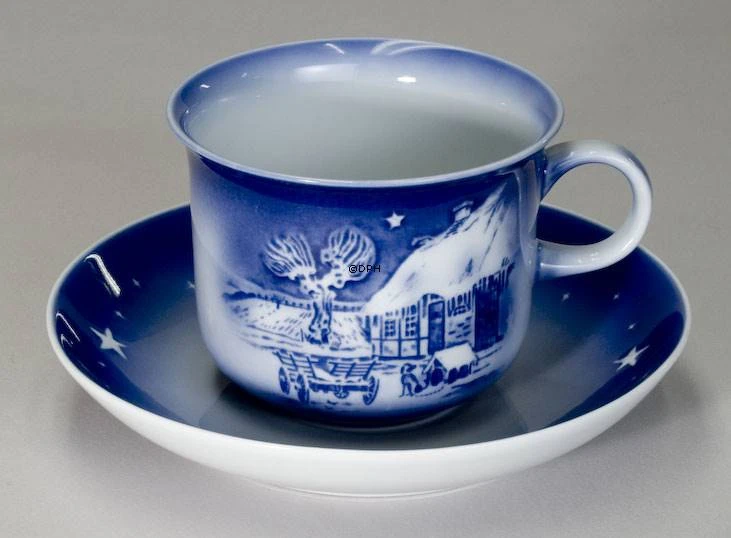 1993 Desiree Svend Jensen Hans Christian Andersen Christmas Cup With Saucer 7 1993 Desiree Svend Jensen Hans Christian Andersen Christmas Cup With Saucer - Image 5