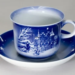 1995 Desiree Svend Jensen Hans Christian Andersen Christmas Cup With Saucer 10 1995 Desiree Svend Jensen Hans Christian Andersen Christmas Cup With Saucer -Outlet Rosenthal Store DK1995 c