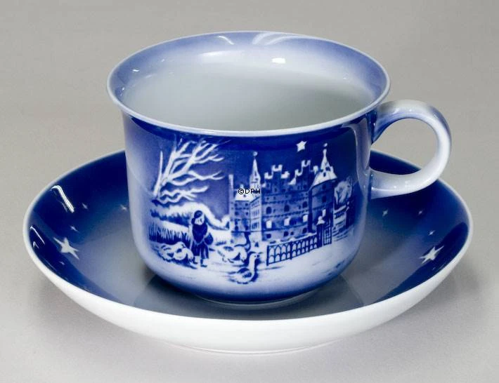 1995 Desiree Svend Jensen Hans Christian Andersen Christmas Cup With Saucer 6 1995 Desiree Svend Jensen Hans Christian Andersen Christmas Cup With Saucer - Image 4
