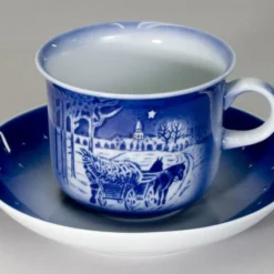 1998 Desiree Svend Jensen Hans Christian Andersen Christmas Cup With Saucer 11 1998 Desiree Svend Jensen Hans Christian Andersen Christmas Cup With Saucer -Outlet Rosenthal Store DK1998 d
