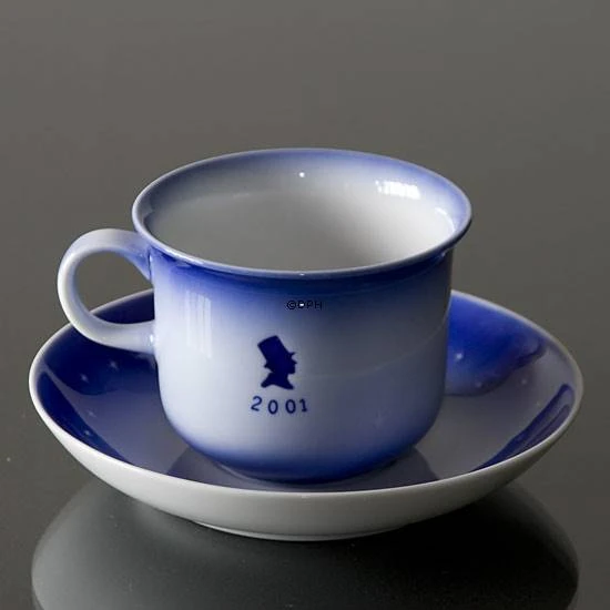 2001 Desiree Svend Jensen Hans Christian Andersen Christmas Cup With Saucer 5 2001 Desiree Svend Jensen Hans Christian Andersen Christmas Cup With Saucer - Image 3