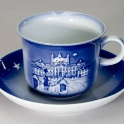 2001 Desiree Svend Jensen Hans Christian Andersen Christmas Cup With Saucer 12 2001 Desiree Svend Jensen Hans Christian Andersen Christmas Cup With Saucer -Outlet Rosenthal Store DK2001 d