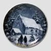 1973 Christmas Plate, Hutschenreuther -Outlet Rosenthal Store DV1957