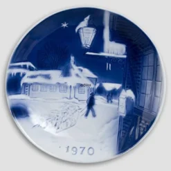 Hans Christian Andersen's House In Odense - 1970 Desiree Christmas Plate