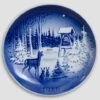The Bell - 1986 Desiree Christmas Hans Christian Andersen Plate, Cake Plate