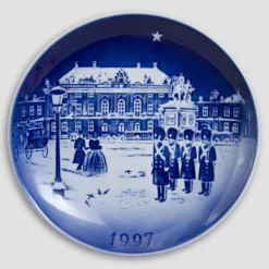 The Fairytale Of My Life - 1997 Desiree Hans Christian Andersen Christmas Plate, Cake Plate