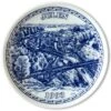 1993 Elgporslin Christmas Plate Dalsland
