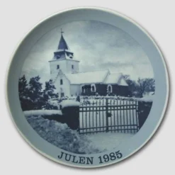 1985 Christmas Plate Familie Journalen, Scan Lekven Design