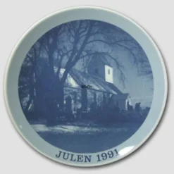 1991 Christmas Plate Familie Journalen, Scan Lekven Design