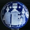 1982 Gustavsberg Christmas Plate, Stig Lindberg -Outlet Rosenthal Store GAX1982