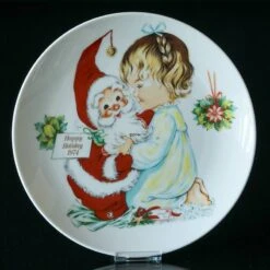 1974 Hummel Goebel Charlot Byj Christmas Plate