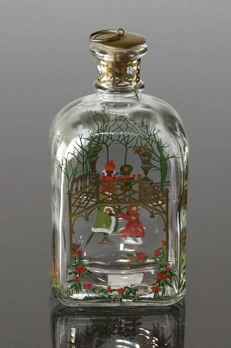 Holmegaard Christmas Bottle 1997, Capacity 65 Cl. 4 Holmegaard Christmas Bottle 1997, Capacity 65 Cl. - Image 2