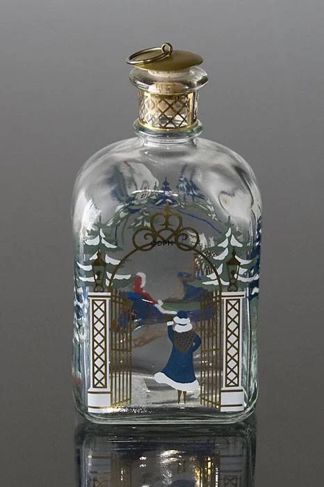 Holmegaard Christmas Bottle 1998, Capacity 65 Cl. 4 Holmegaard Christmas Bottle 1998, Capacity 65 Cl. - Image 2