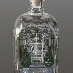 Holmegaard Christmas Bottle 2002, Capacity 65 Cl. -Outlet Rosenthal Store HXF2002 a