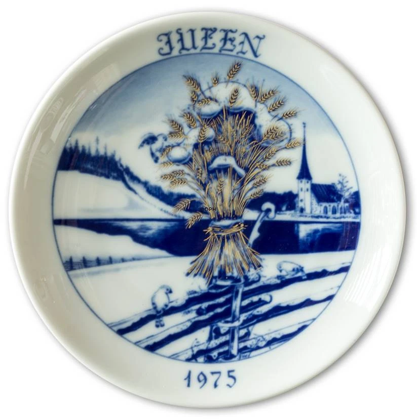 1975 Hackefors Christmas Plate Luxe 3 1975 Hackefors Christmas Plate Luxe