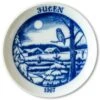 1987 Hackefors Christmas Plate -Outlet Rosenthal Store HXT1987