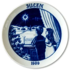 1989 Hackefors Christmas Plate
