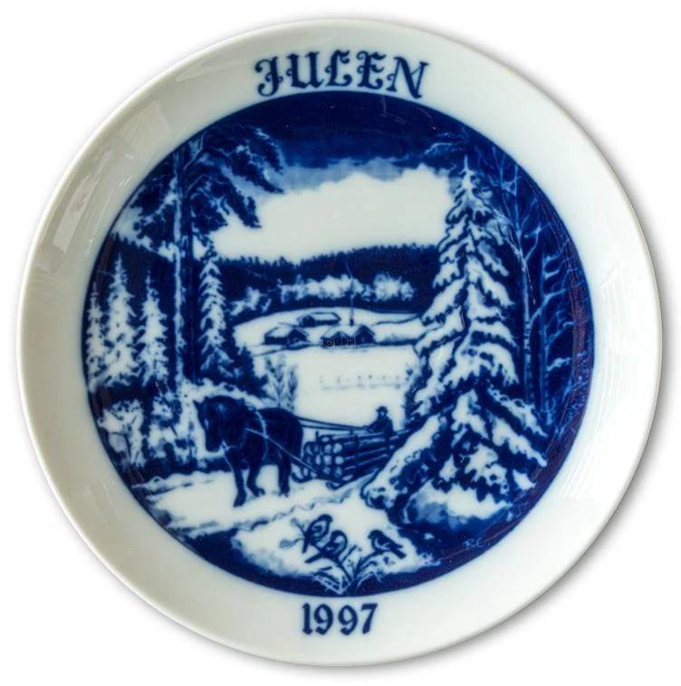1997 Hackefors Christmas Plate 3 1997 Hackefors Christmas Plate