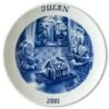 2001 Hackefors Christmas Plate -Outlet Rosenthal Store HXT2001