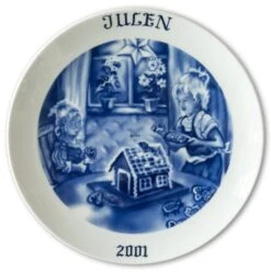 2001 Hackefors Christmas Plate
