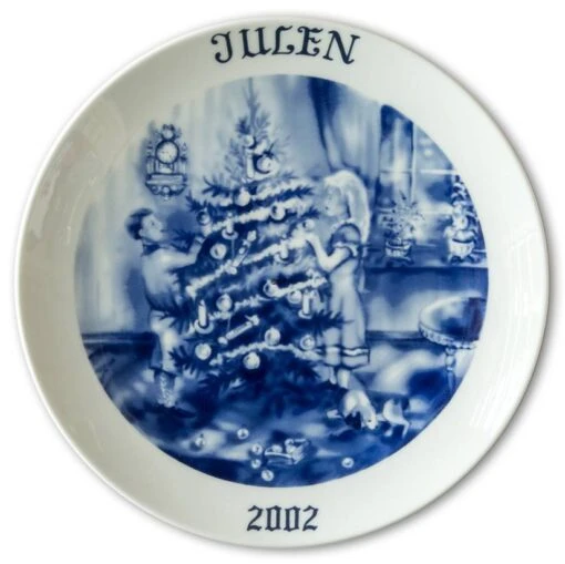 2002 Hackefors Christmas Plate