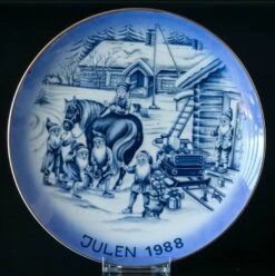 1988 Christmas Plate
