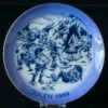 1989 Christmas Plate -Outlet Rosenthal Store JAP1989