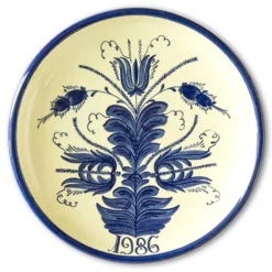 1986 Nittsjö Swedish Christmas Plate