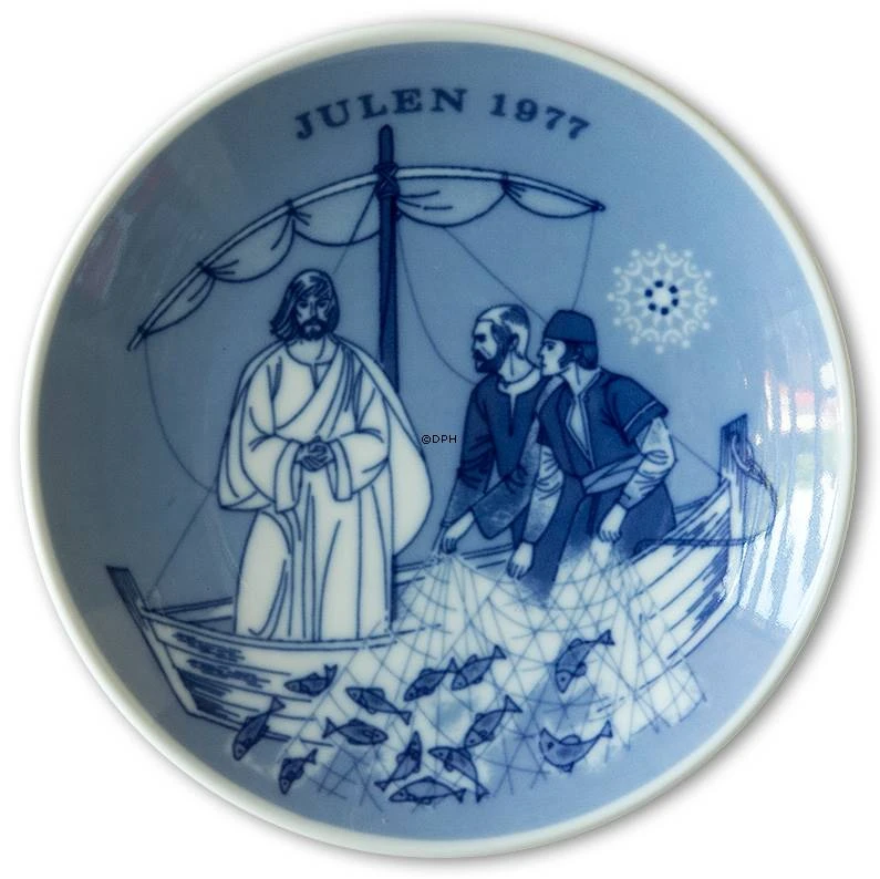 1977 Porsgrund Christmas Plate 3 1977 Porsgrund Christmas Plate