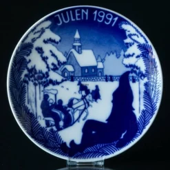 1991 Porsgrund Christmas Plate